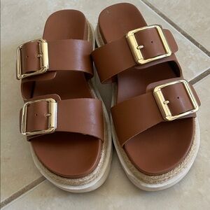 Chunky Madden Girl Sandal: size 8.5